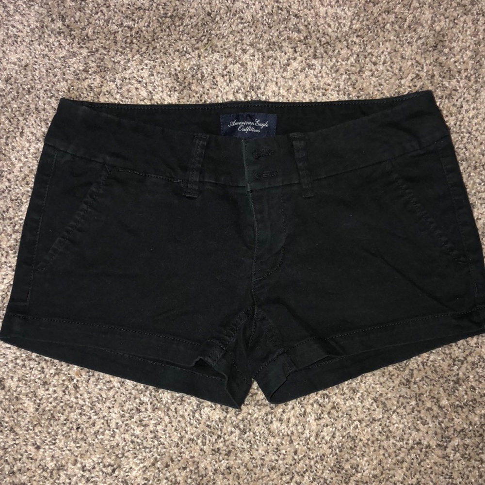 Black American Eagle Shorts
